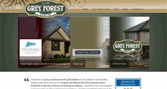 Desktop Screenshot of greyforesthomes.ca